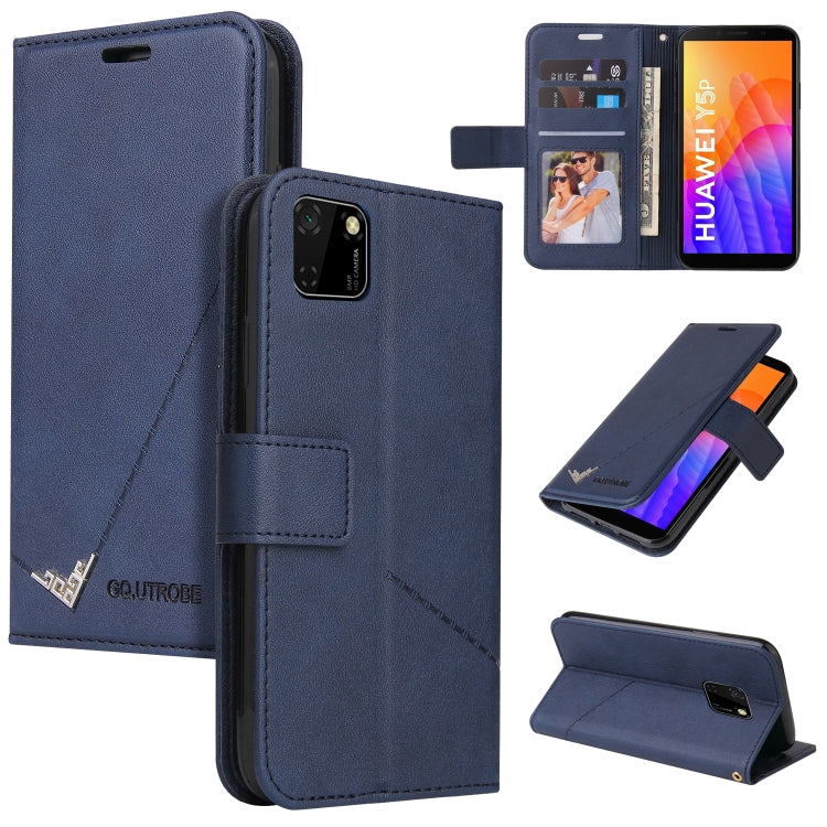 GQUTROBE Right Angle Leather Phone Case, For Huawei Y6p, For Huawei Y5p / Honor 9S, For Huawei P Smart Z, For Honor 10 Lite, For Huawei Enjoy 9s, For Huawei Y6 2019