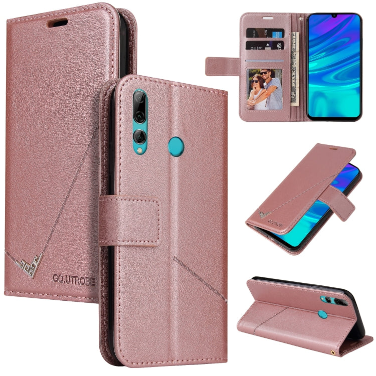 GQUTROBE Right Angle Leather Phone Case, For Huawei Y6p, For Huawei Y5p / Honor 9S, For Huawei P Smart Z, For Honor 10 Lite, For Huawei Enjoy 9s, For Huawei Y6 2019