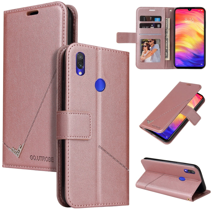 GQUTROBE Right Angle Leather Phone Case, For Huawei Y6p, For Huawei Y5p / Honor 9S, For Huawei P Smart Z, For Honor 10 Lite, For Huawei Enjoy 9s, For Huawei Y6 2019