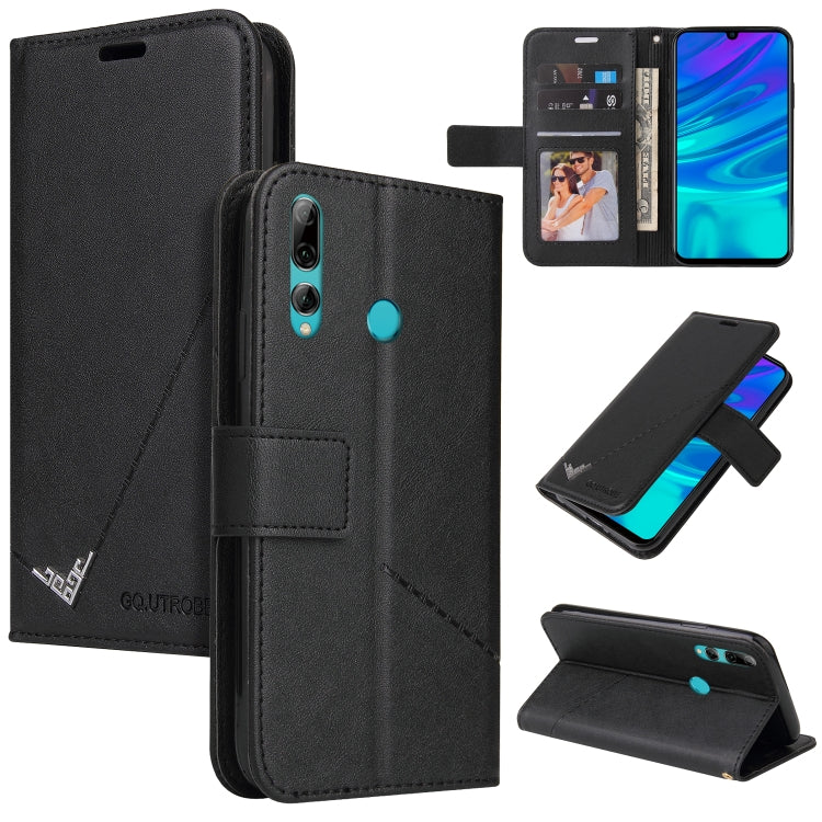 GQUTROBE Right Angle Leather Phone Case, For Huawei Y6p, For Huawei Y5p / Honor 9S, For Huawei P Smart Z, For Honor 10 Lite, For Huawei Enjoy 9s, For Huawei Y6 2019