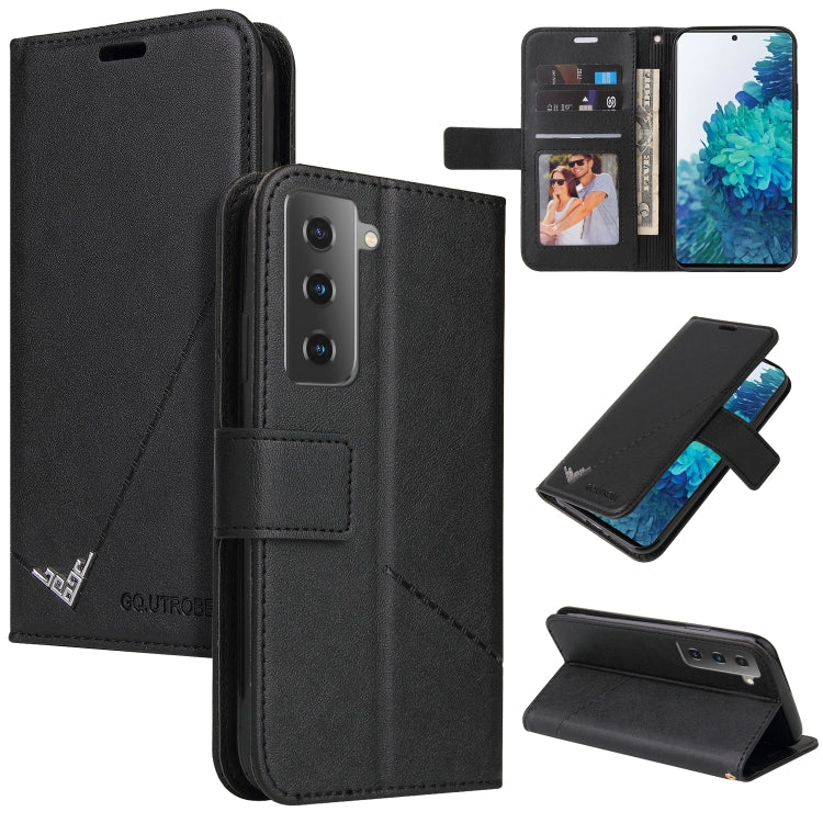 GQUTROBE Right Angle Leather Phone Case, For Samsung Galaxy S21 5G, For Samsung Galaxy S21+ 5G, For Samsung Galaxy S21 Ultra 5G, For Samsung Galaxy S22 5G, For Samsung Galaxy S22+ 5G, For Samsung Galaxy S22 Ultra 5G, For Samsung Galaxy S20             ...