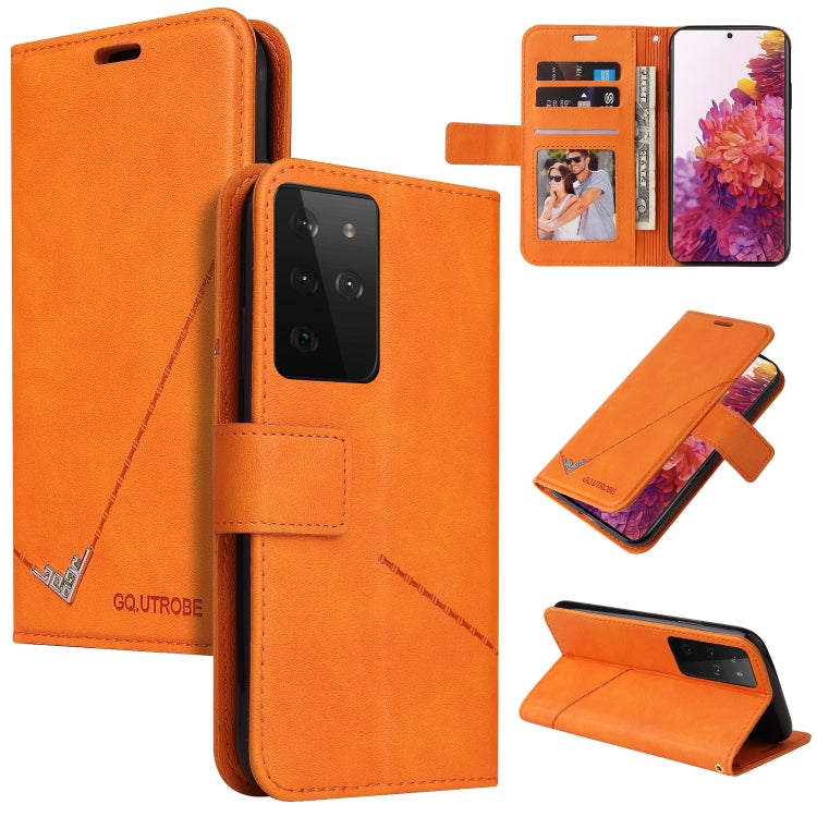 GQUTROBE Right Angle Leather Phone Case, For Samsung Galaxy S21 5G, For Samsung Galaxy S21+ 5G, For Samsung Galaxy S21 Ultra 5G, For Samsung Galaxy S22 5G, For Samsung Galaxy S22+ 5G, For Samsung Galaxy S22 Ultra 5G, For Samsung Galaxy S20             ...