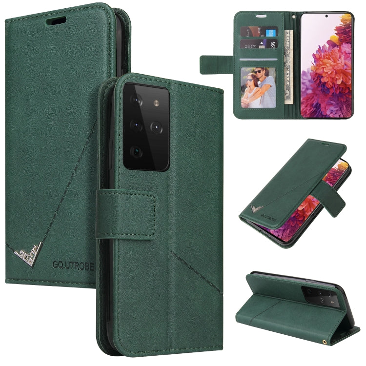 GQUTROBE Right Angle Leather Phone Case, For Samsung Galaxy S21 5G, For Samsung Galaxy S21+ 5G, For Samsung Galaxy S21 Ultra 5G, For Samsung Galaxy S22 5G, For Samsung Galaxy S22+ 5G, For Samsung Galaxy S22 Ultra 5G, For Samsung Galaxy S20             ...