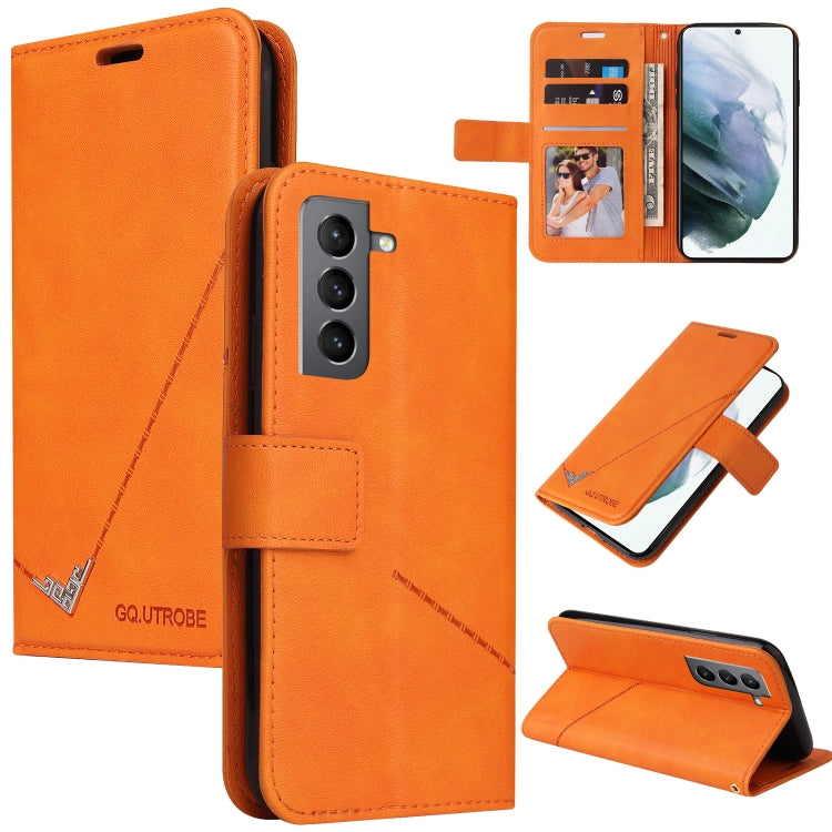 GQUTROBE Right Angle Leather Phone Case, For Samsung Galaxy S21 5G, For Samsung Galaxy S21+ 5G, For Samsung Galaxy S21 Ultra 5G, For Samsung Galaxy S22 5G, For Samsung Galaxy S22+ 5G, For Samsung Galaxy S22 Ultra 5G, For Samsung Galaxy S20             ...