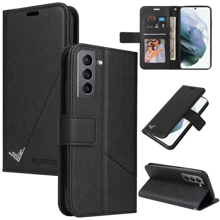 GQUTROBE Right Angle Leather Phone Case, For Samsung Galaxy S21 5G, For Samsung Galaxy S21+ 5G, For Samsung Galaxy S21 Ultra 5G, For Samsung Galaxy S22 5G, For Samsung Galaxy S22+ 5G, For Samsung Galaxy S22 Ultra 5G, For Samsung Galaxy S20             ...
