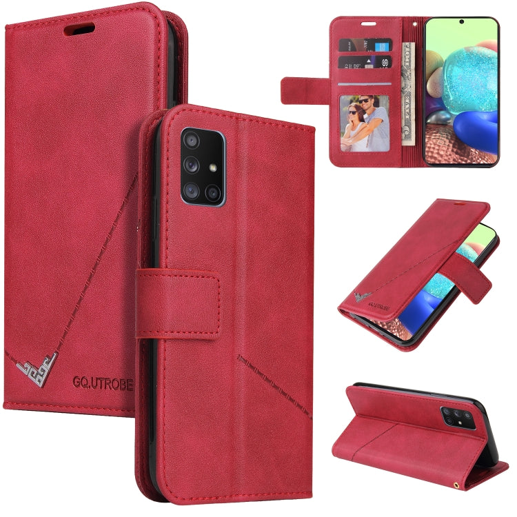 GQUTROBE Right Angle Leather Phone Case, For Samsung Galaxy M31s, For Samsung Galaxy A41, For Samsung Galaxy A31, For Samsung Galaxy A21, For Samsung Galaxy A21s, For Samsung Galaxy Note10 Lite / A81, For Samsung Galaxy A71, For Samsung Galaxy A51