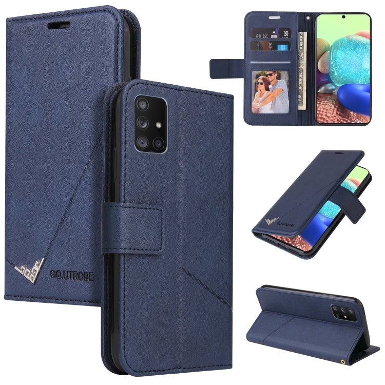 GQUTROBE Right Angle Leather Phone Case, For Samsung Galaxy M31s, For Samsung Galaxy A41, For Samsung Galaxy A31, For Samsung Galaxy A21, For Samsung Galaxy A21s, For Samsung Galaxy Note10 Lite / A81, For Samsung Galaxy A71, For Samsung Galaxy A51