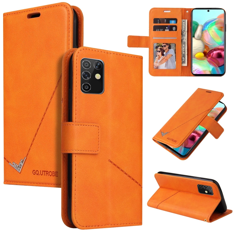 GQUTROBE Right Angle Leather Phone Case, For Samsung Galaxy M31s, For Samsung Galaxy A41, For Samsung Galaxy A31, For Samsung Galaxy A21, For Samsung Galaxy A21s, For Samsung Galaxy Note10 Lite / A81, For Samsung Galaxy A71, For Samsung Galaxy A51