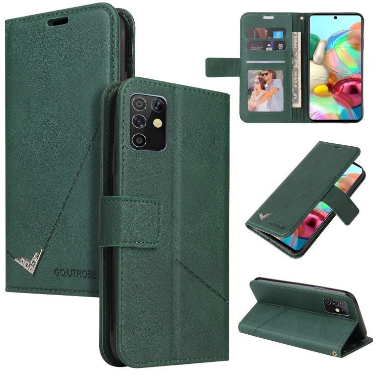 GQUTROBE Right Angle Leather Phone Case, For Samsung Galaxy M31s, For Samsung Galaxy A41, For Samsung Galaxy A31, For Samsung Galaxy A21, For Samsung Galaxy A21s, For Samsung Galaxy Note10 Lite / A81, For Samsung Galaxy A71, For Samsung Galaxy A51
