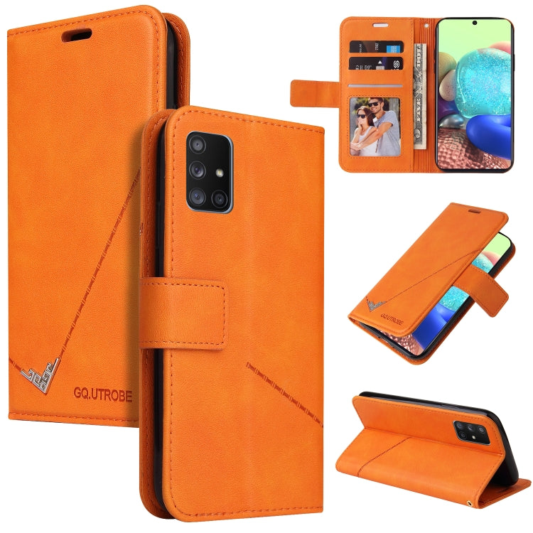 GQUTROBE Right Angle Leather Phone Case, For Samsung Galaxy M31s, For Samsung Galaxy A41, For Samsung Galaxy A31, For Samsung Galaxy A21, For Samsung Galaxy A21s, For Samsung Galaxy Note10 Lite / A81, For Samsung Galaxy A71, For Samsung Galaxy A51