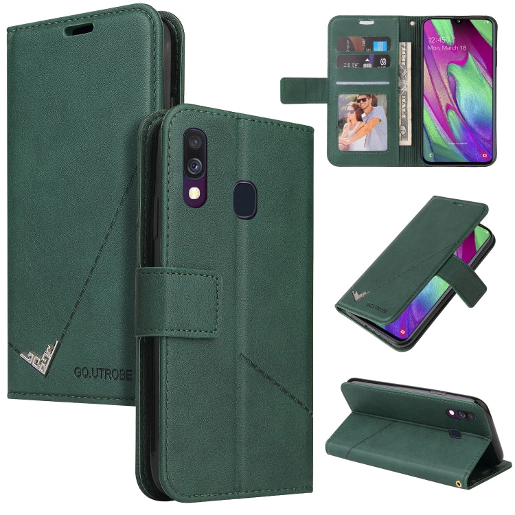 GQUTROBE Right Angle Leather Phone Case, For Samsung Galaxy A70, For Samsung Galaxy A50, For Samsung Galaxy A40, For Samsung Galaxy A20 / 30, For Samsung Galaxy A20e, For Samsung Galaxy A20s, For Samsung Galaxy A10s, For Samsung Galaxy A10 / M10