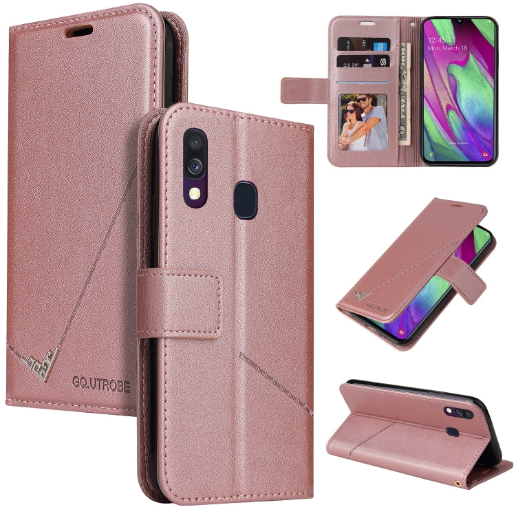 GQUTROBE Right Angle Leather Phone Case, For Samsung Galaxy A70, For Samsung Galaxy A50, For Samsung Galaxy A40, For Samsung Galaxy A20 / 30, For Samsung Galaxy A20e, For Samsung Galaxy A20s, For Samsung Galaxy A10s, For Samsung Galaxy A10 / M10