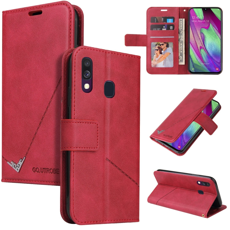 GQUTROBE Right Angle Leather Phone Case, For Samsung Galaxy A70, For Samsung Galaxy A50, For Samsung Galaxy A40, For Samsung Galaxy A20 / 30, For Samsung Galaxy A20e, For Samsung Galaxy A20s, For Samsung Galaxy A10s, For Samsung Galaxy A10 / M10