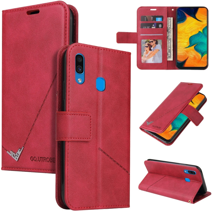 GQUTROBE Right Angle Leather Phone Case, For Samsung Galaxy A70, For Samsung Galaxy A50, For Samsung Galaxy A40, For Samsung Galaxy A20 / 30, For Samsung Galaxy A20e, For Samsung Galaxy A20s, For Samsung Galaxy A10s, For Samsung Galaxy A10 / M10