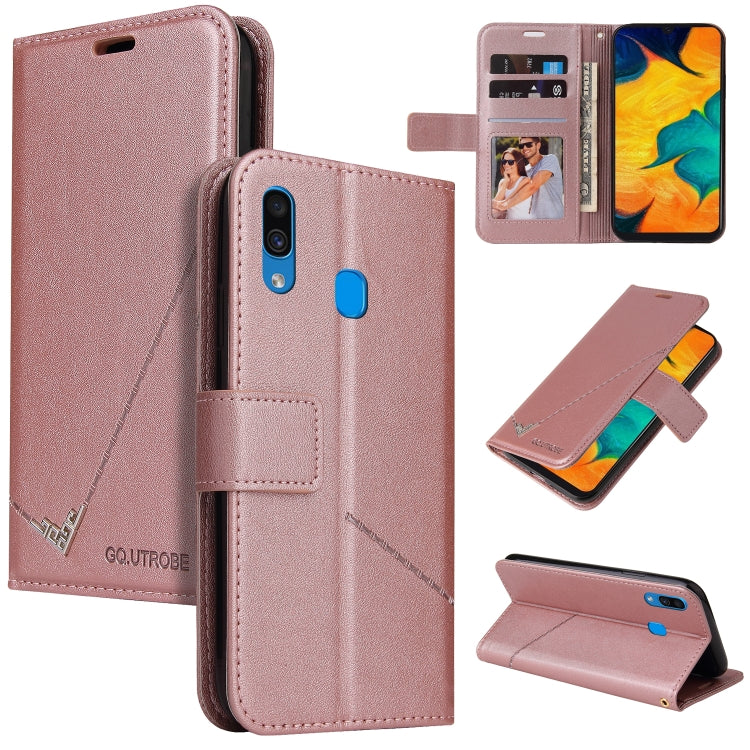 GQUTROBE Right Angle Leather Phone Case, For Samsung Galaxy A70, For Samsung Galaxy A50, For Samsung Galaxy A40, For Samsung Galaxy A20 / 30, For Samsung Galaxy A20e, For Samsung Galaxy A20s, For Samsung Galaxy A10s, For Samsung Galaxy A10 / M10