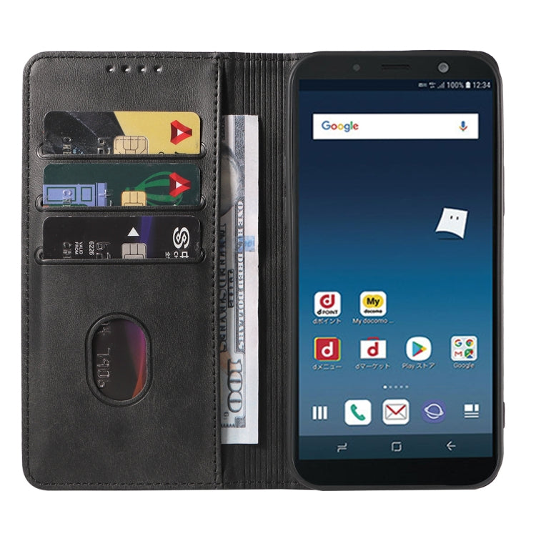 Magnetic Closure Leather Phone Case, For Samsung Galaxy Feel 2, For Samsung Galaxy Feel 2 / SC-02L JP, For Samsung Galaxy M21 2021, For Samsung Galaxy S9, For Samsung Galaxy S9 Plus, For Samsung Galaxy S10 5G, For Samsung Galaxy S10e                   ...