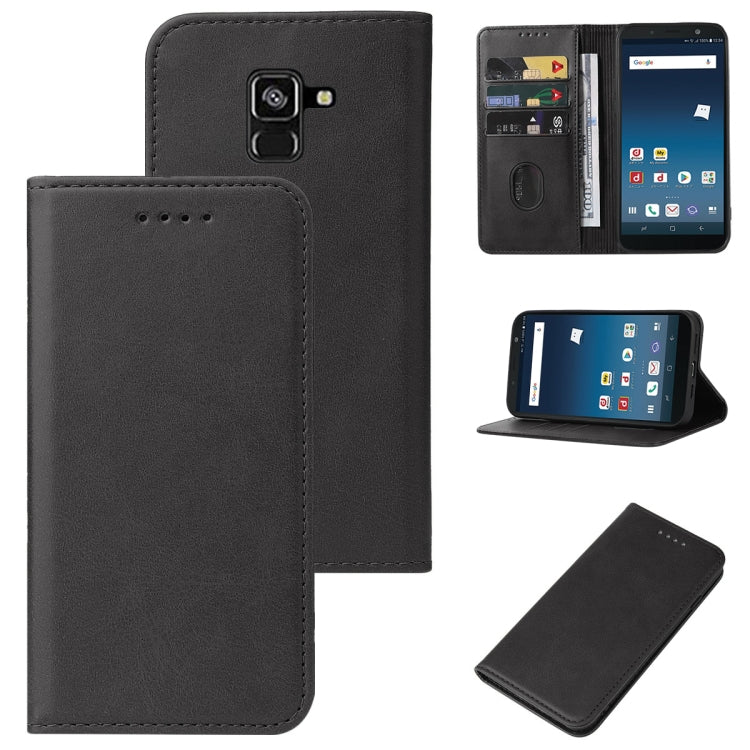 Magnetic Closure Leather Phone Case, For Samsung Galaxy Feel 2, For Samsung Galaxy Feel 2 / SC-02L JP, For Samsung Galaxy M21 2021, For Samsung Galaxy S9, For Samsung Galaxy S9 Plus, For Samsung Galaxy S10 5G, For Samsung Galaxy S10e                   ...