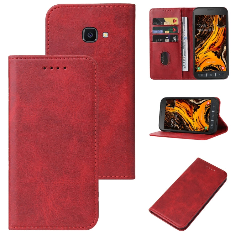 Magnetic Closure Leather Phone Case, For Samsung Galaxy A9 Pro 2019, For Samsung Galaxy A90 / A80, For Samsung Galaxy Feel 2, For Samsung Galaxy Feel 2 / SC-02L JP, For Samsung Galaxy M21 2021, For Samsung Galaxy Xcover 4s, For Samsung Galaxy S9       ...