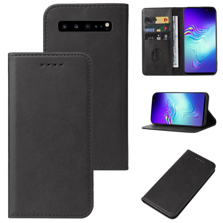 Magnetic Closure Leather Phone Case, For Samsung Galaxy Feel 2, For Samsung Galaxy Feel 2 / SC-02L JP, For Samsung Galaxy M21 2021, For Samsung Galaxy S9, For Samsung Galaxy S9 Plus, For Samsung Galaxy S10 5G, For Samsung Galaxy S10e                   ...