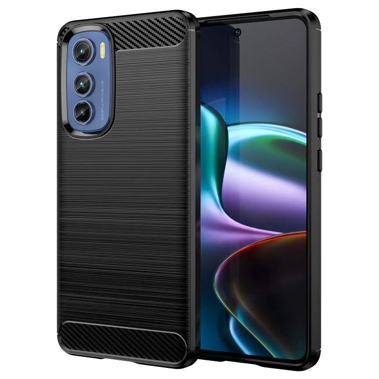 Brushed Texture Carbon Fiber TPU Phone Case, For Motorola Edge 30, For Nokia G400 5G
