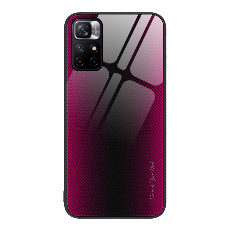 Texture Gradient Glass TPU Phone Case, For Xiaomi Poco M4 Pro, For Xiaomi Poco M4 Pro 5G, For Xiaomi Poco X4 Pro 5G, For Xiaomi Redmi 10C, For Xiaomi Redmi K50, For Xiaomi Redmi K50 Pro, For Xiaomi Redmi Note 10 Pro, For Xiaomi Redmi Note 11E