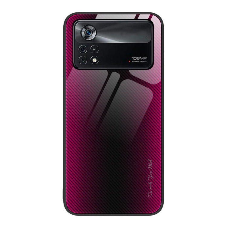 Texture Gradient Glass TPU Phone Case, For Xiaomi Poco M4 Pro, For Xiaomi Poco M4 Pro 5G, For Xiaomi Poco X4 Pro 5G, For Xiaomi Redmi 10C, For Xiaomi Redmi K50, For Xiaomi Redmi K50 Pro, For Xiaomi Redmi Note 10 Pro, For Xiaomi Redmi Note 11E
