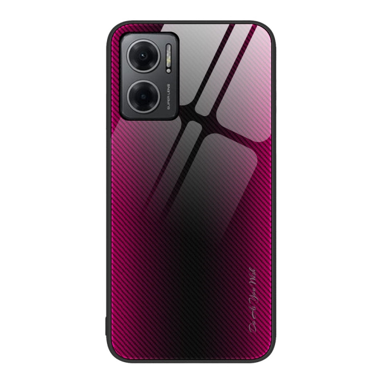 Texture Gradient Glass TPU Phone Case, For Xiaomi Poco M4 Pro, For Xiaomi Poco M4 Pro 5G, For Xiaomi Poco X4 Pro 5G, For Xiaomi Redmi 10C, For Xiaomi Redmi K50, For Xiaomi Redmi K50 Pro, For Xiaomi Redmi Note 10 Pro, For Xiaomi Redmi Note 11E