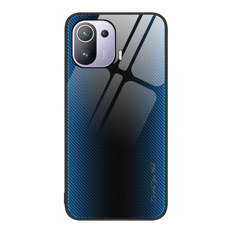 Texture Gradient Glass TPU Phone Case, For Xiaomi Redmi Note 11T Pro, For Xiaomi 11T Pro, For Xiaomi Mi 11 Ultra, For Xiaomi 12 Pro
