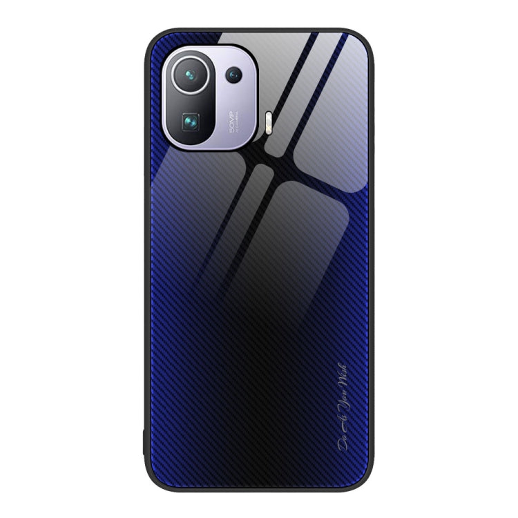 Texture Gradient Glass TPU Phone Case, For Xiaomi Redmi Note 11T Pro, For Xiaomi 11T Pro, For Xiaomi Mi 11 Ultra, For Xiaomi 12 Pro