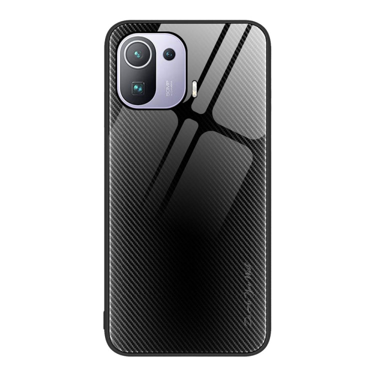 Texture Gradient Glass TPU Phone Case, For Xiaomi Redmi Note 11T Pro, For Xiaomi 11T Pro, For Xiaomi Mi 11 Ultra, For Xiaomi 12 Pro