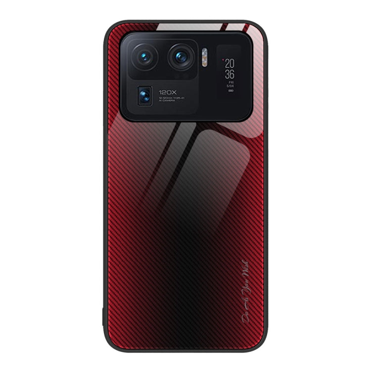 Texture Gradient Glass TPU Phone Case, For Xiaomi Redmi Note 11T Pro, For Xiaomi 11T Pro, For Xiaomi Mi 11 Ultra, For Xiaomi 12 Pro