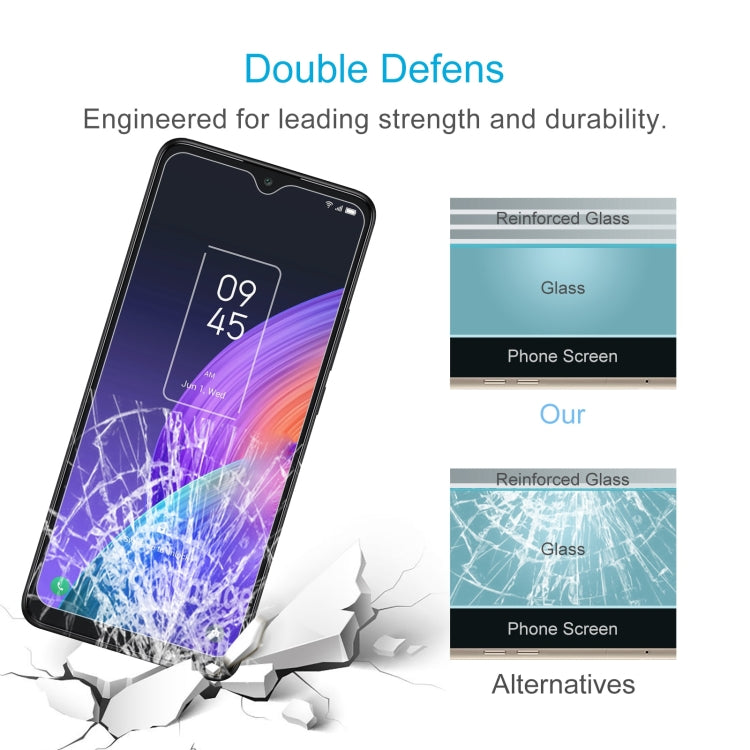 50 PCS 0.26mm 9H 2.5D Tempered Glass Film, For TCL 30XL 2022 (50 PCS), For Xiaomi Redmi A2 / A2+ / A1 / A1+ / Xiaomi Poco C50 / C51 (50 PCS)