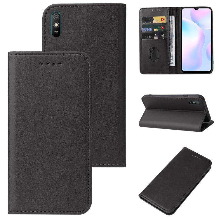 Magnetic Closure Leather Phone Case, For Xiaomi Mi 10T Pro / Mi 10T 5G, For Xiaomi Mi CC9 Pro, For Xiaomi Redmi 9 Prime, For Xiaomi Redmi 9AT, For Xiaomi Redmi 9i, For Xiaomi Redmi 9T, For Xiaomi Redmi 10 5G, For Xiaomi Redmi 10 Prime 2022             ...