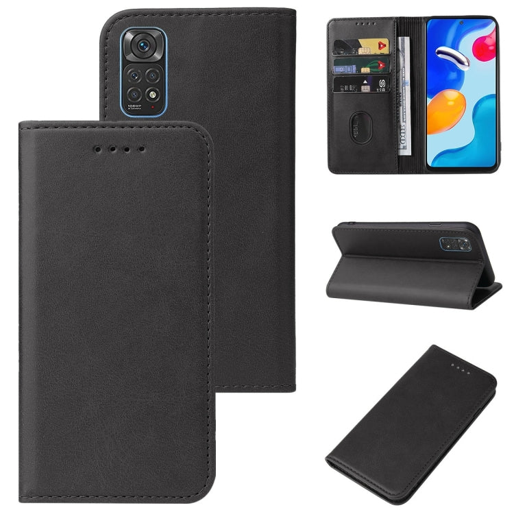 Magnetic Closure Leather Phone Case, For Xiaomi Redmi 9 Power India, For Xiaomi Redmi Note 10 JE, For Xiaomi Redmi Note 11 4G, For Xiaomi Redmi Note 11 5G, For Xiaomi Redmi Note 11 Pro 5G, For Xiaomi Redmi Note 11E, For Xiaomi Redmi Note 11E Pro       ...