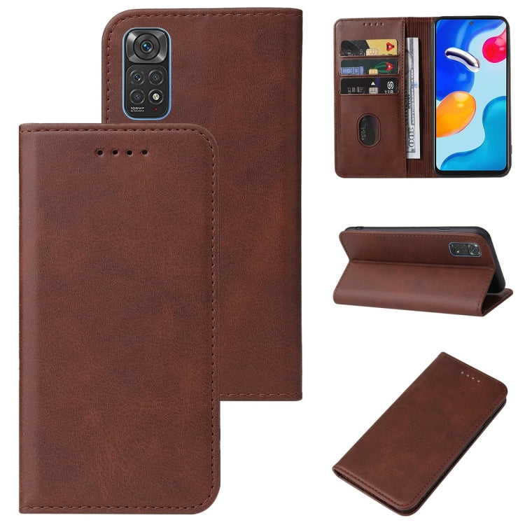 Magnetic Closure Leather Phone Case, For Xiaomi Redmi 9 Power India, For Xiaomi Redmi Note 10 JE, For Xiaomi Redmi Note 11 4G, For Xiaomi Redmi Note 11 5G, For Xiaomi Redmi Note 11 Pro 5G, For Xiaomi Redmi Note 11E, For Xiaomi Redmi Note 11E Pro       ...