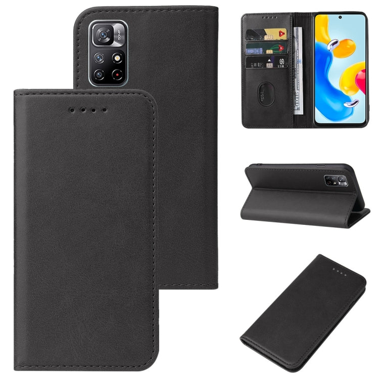 Magnetic Closure Leather Phone Case, For Xiaomi Redmi 9 Power India, For Xiaomi Redmi Note 10 JE, For Xiaomi Redmi Note 11 4G, For Xiaomi Redmi Note 11 5G, For Xiaomi Redmi Note 11 Pro 5G, For Xiaomi Redmi Note 11E, For Xiaomi Redmi Note 11E Pro       ...