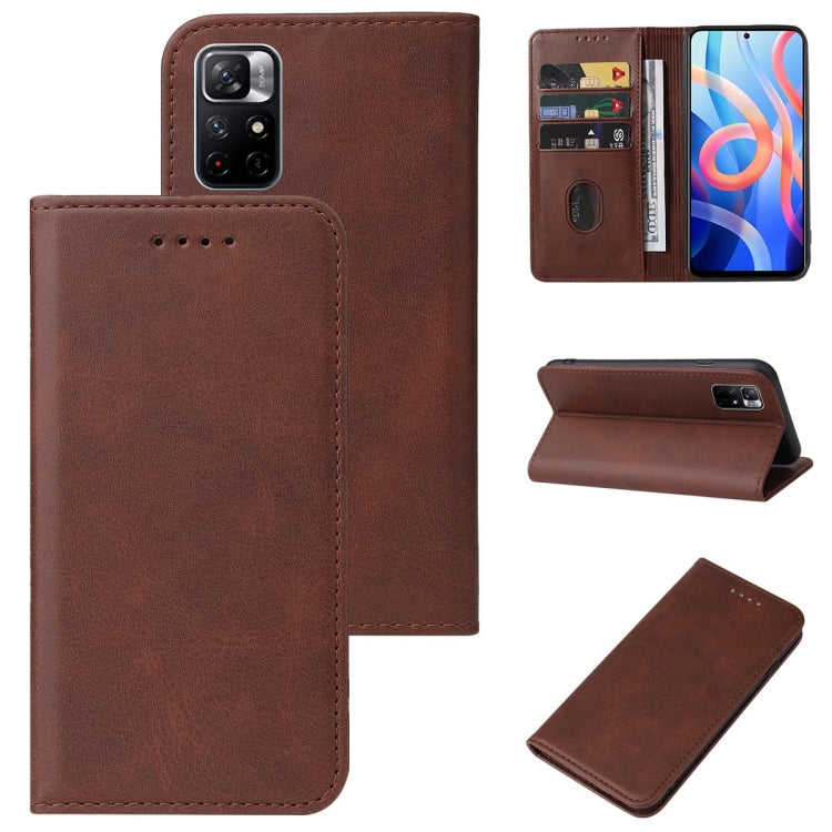 Magnetic Closure Leather Phone Case, For Xiaomi Redmi 9 Power India, For Xiaomi Redmi Note 10 JE, For Xiaomi Redmi Note 11 4G, For Xiaomi Redmi Note 11 5G, For Xiaomi Redmi Note 11 Pro 5G, For Xiaomi Redmi Note 11E, For Xiaomi Redmi Note 11E Pro       ...