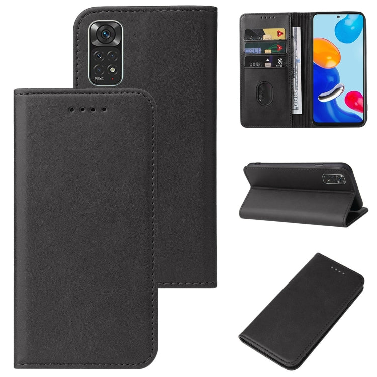 Magnetic Closure Leather Phone Case, For Xiaomi Redmi 9 Power India, For Xiaomi Redmi Note 10 JE, For Xiaomi Redmi Note 11 4G, For Xiaomi Redmi Note 11 5G, For Xiaomi Redmi Note 11 Pro 5G, For Xiaomi Redmi Note 11E, For Xiaomi Redmi Note 11E Pro       ...