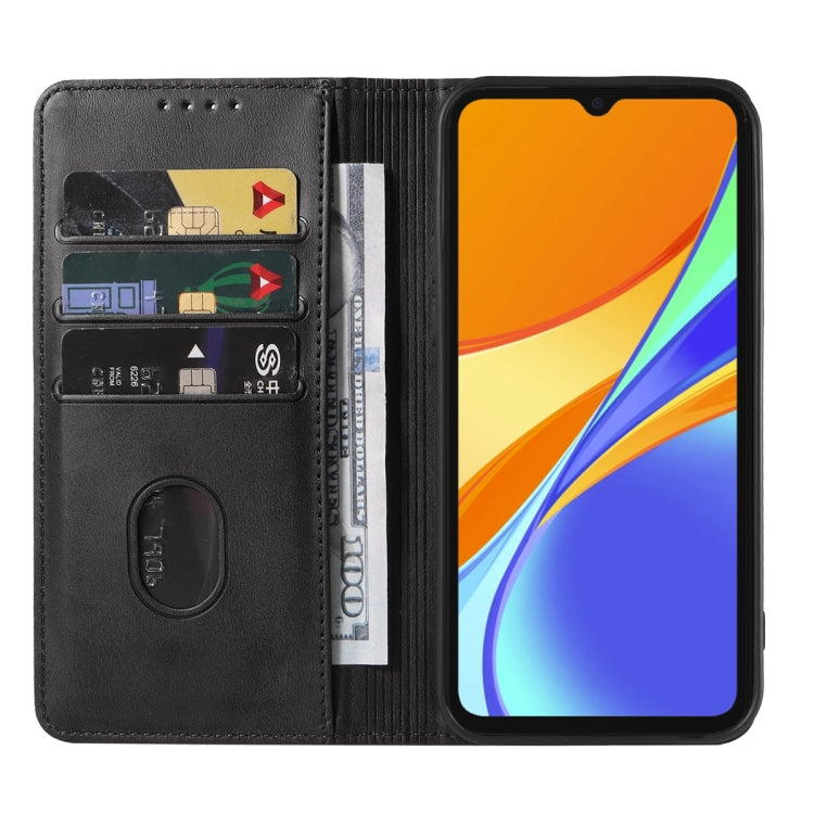 Magnetic Closure Leather Phone Case, For Xiaomi Redmi 9C NFC, For Xiaomi Redmi 10X Pro 5G