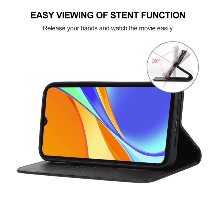 Magnetic Closure Leather Phone Case, For Xiaomi Redmi 9C NFC, For Xiaomi Redmi 10X Pro 5G