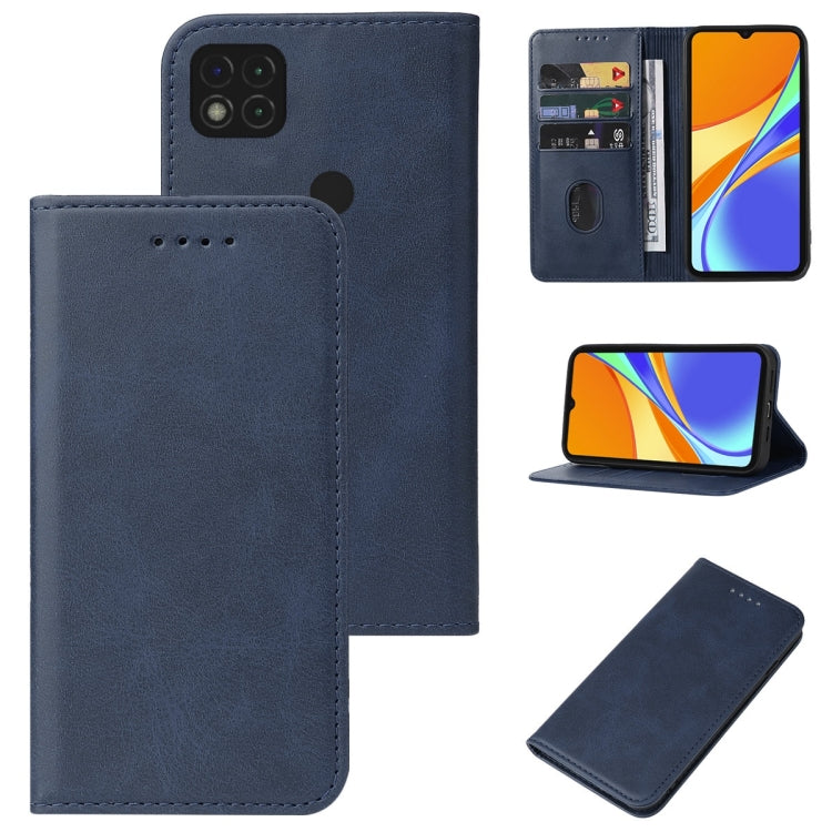 Magnetic Closure Leather Phone Case, For Xiaomi Redmi 9C NFC, For Xiaomi Redmi 10X Pro 5G
