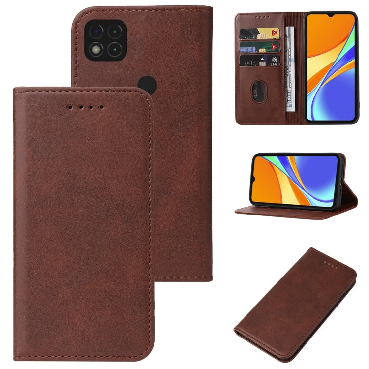 Magnetic Closure Leather Phone Case, For Xiaomi Redmi 9C NFC, For Xiaomi Redmi 10X Pro 5G