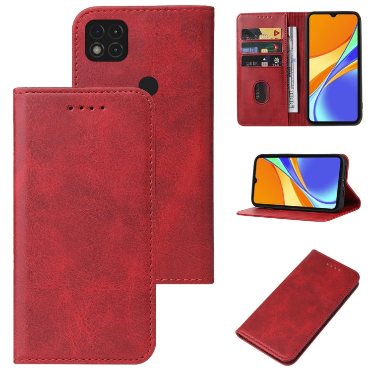 Magnetic Closure Leather Phone Case, For Xiaomi Redmi 9C NFC, For Xiaomi Redmi 10X Pro 5G