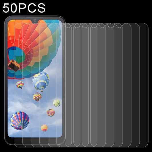 50 PCS 0.26mm 9H 2.5D Tempered Glass Film, For TCL 304 (50 PCS), For Ulefone Power Armor X11 Pro (50 PCS), For Samsung Galaxy A23e(50 PCS)