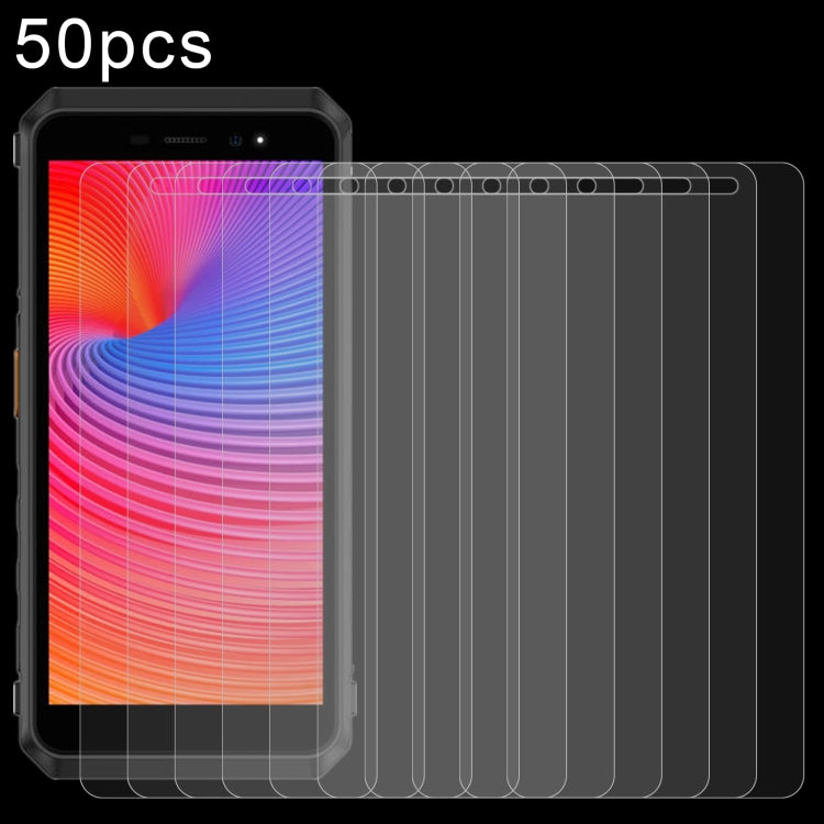 50 PCS 0.26mm 9H 2.5D Tempered Glass Film, For TCL 304 (50 PCS), For Ulefone Power Armor X11 Pro (50 PCS), For Samsung Galaxy A23e(50 PCS)