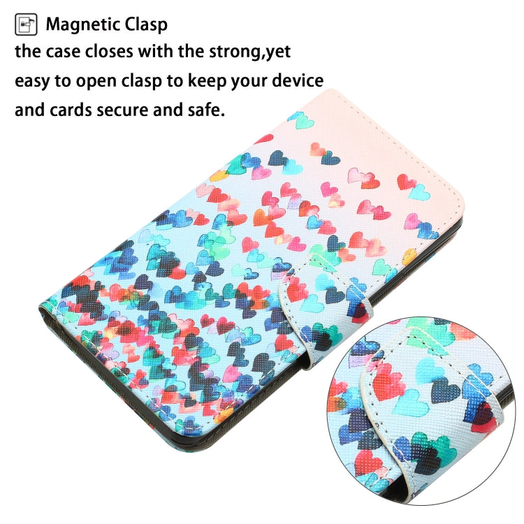 Colored Drawing Leather Phone Case, For Xiaomi Redmi 9