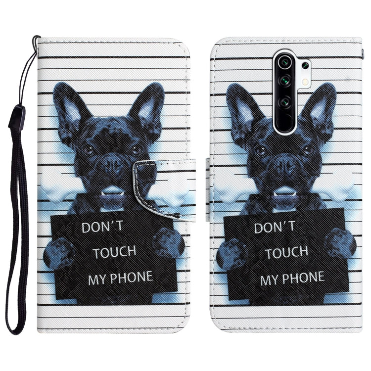 Colored Drawing Leather Phone Case, For Xiaomi Redmi 9