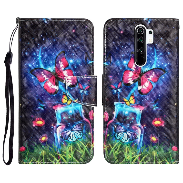 Colored Drawing Leather Phone Case, For Xiaomi Redmi 9