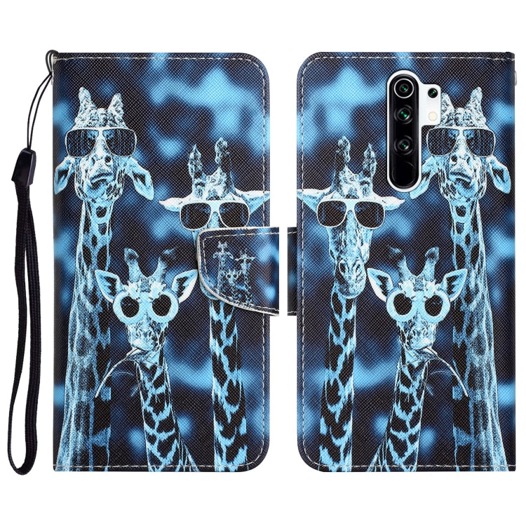 Colored Drawing Leather Phone Case, For Xiaomi Redmi 9