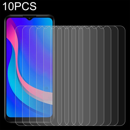 10 PCS 0.26mm 9H 2.5D Tempered Glass Film, For TCL 305i (10 PCS), For UMIDIGI A13 Pro 5G (10 PCS), For UMIDIGI F3 5G (10 PCS)